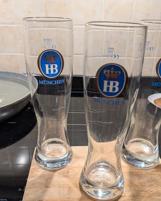 bicchieri birra HB Hofbräu München 0,5 L – 500 ml