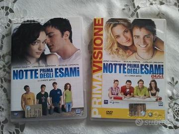 NOTTE PRIMA DEGLI ESAMI 1-2 in dvd originali