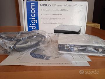 ADSL2 + Ethernet Modem router 