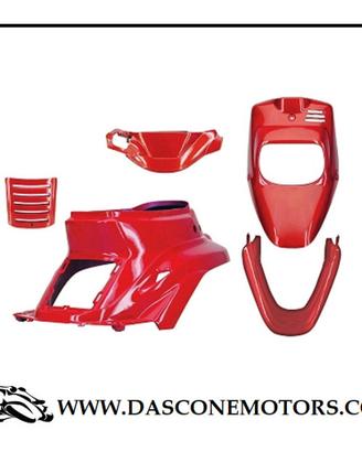 KIT CARENE 5 PEZZI ROSSO RACING BOOSTER 1993 2003