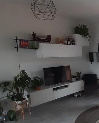 Mobile TV IKEA BESTÅ + 3 pensili METOD