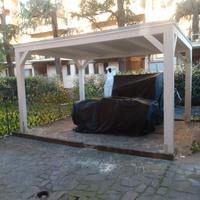 Gazebo 4x3 in legno lamellare