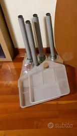 Gambe tavolo scrivania ikea  regolabili