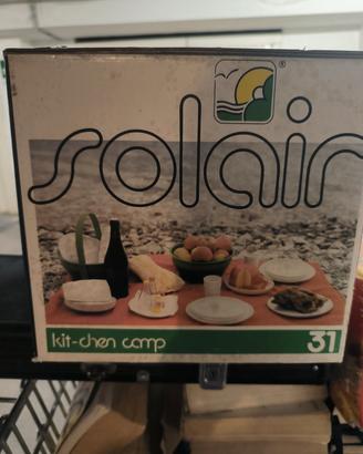 Set da campeggio  vintage SOLAIR  Kit-chen Camp 31