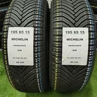 2 gomme 195 65 15 MICHELIN 4 STAGIONI RIF2109
