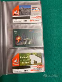 Schede telefoniche da collezione