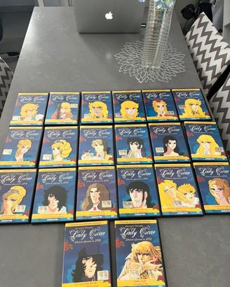 Lady Oscar serie DVD e manga Granata Press