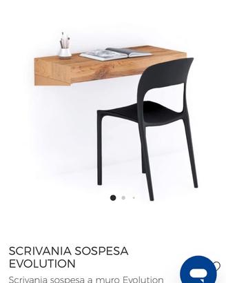 Scrivania sospesa