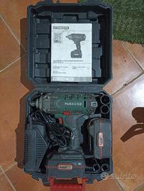 Avvitatore a percussione a batteria Parkside