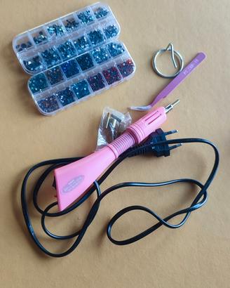 Hobby e bricolage strass con applicatore