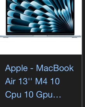 Macbook air 13 m4