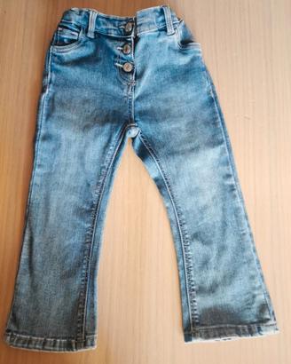 jeans bimba a gamba larga 
