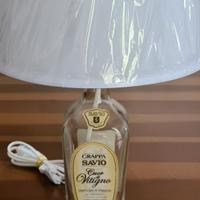 Lampada bottiglia da tavolo artigianale