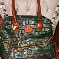 Borsa Harvey Miller Polo Club Sport in coccodrillo