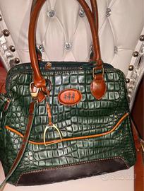 Borsa Harvey Miller Polo Club Sport in coccodrillo