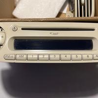 Autoradio mp3 e bocchetta aria per fiat 500