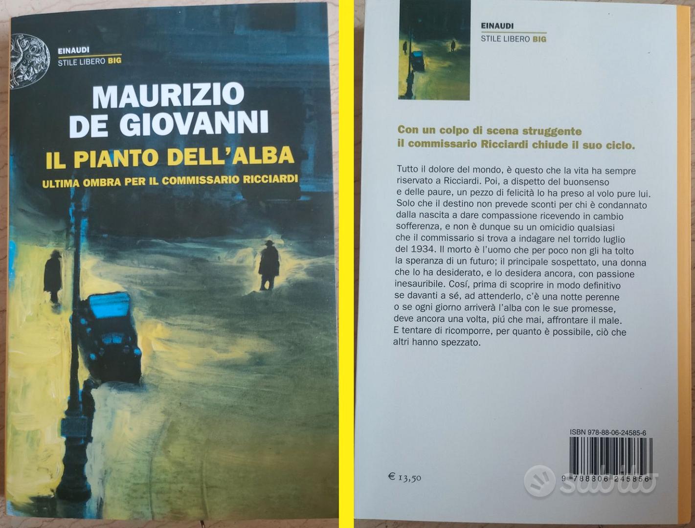 Commissario Ricciardi - 12. Il pianto dell'alba - Libri e Riviste In  vendita a Napoli