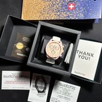 Omega X Swatch - Mission To Venus SpeedmasterRosa