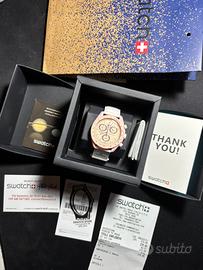 Omega X Swatch - Mission To Venus SpeedmasterRosa