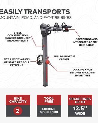 porta bici per 4x4