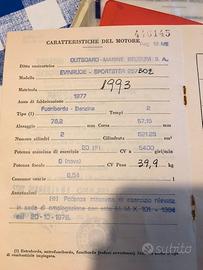 Fuoribordo evinrude 257 b02