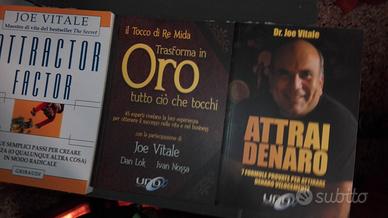 TRE LIBRI DI JOE VITALE