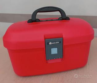 Beauty case rigido Delsey vintage anni '80