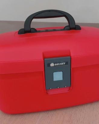 Beauty case rigido Delsey vintage anni '80
