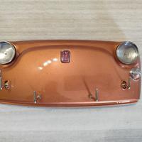 portachiavi da parete Fiat 500 d'epoca color rame 