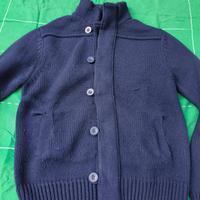 cardigan uomo blu XL 