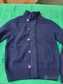 cardigan uomo blu XL 