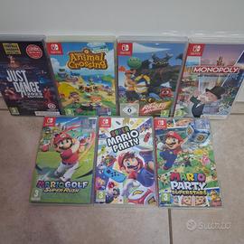 giochi switch SUPER MARIO accessori 