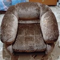 Poltrone vintage artigianali siciliane anni '70