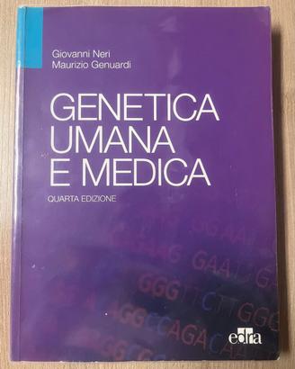 LIBRO GENETICA UMANA E MEDICA