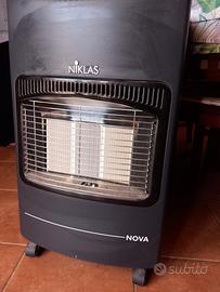 Stufa a gas gpl infrarosso. marca Niklas