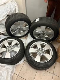 GOMME CONTINENTAL E CERCHIONI AUDI UFFICIALI
