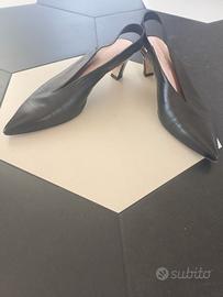 scarpe décolleté basse nere