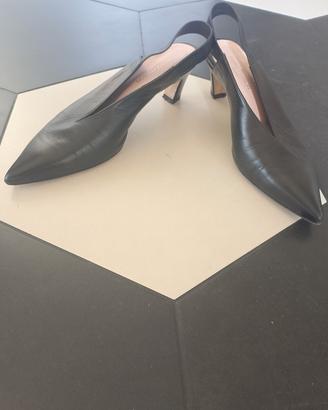 scarpe décolleté basse nere