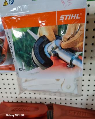 lamette plastica per Stihl Poly Cut 12 pz