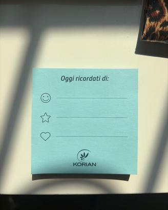 📝Blocchetto Post-it / Foglietti Adesivi Korian