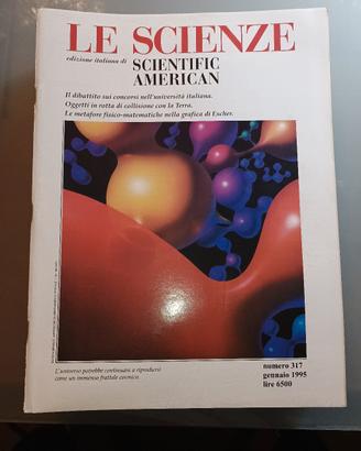 12 numeri della rivista Le Scienze