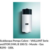 Scalda acqua pompa di calore