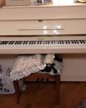 Pianoforte bianco Anelli