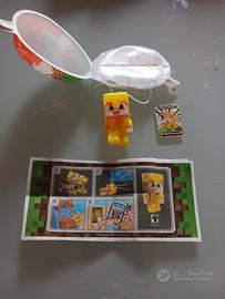 MINECRAFT ' ALEX GOLD ARMOR' sorpresina kinder
