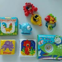 Giochi vari da bagnetto Chicco e altri