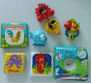 Giochi vari da bagnetto Chicco e altri