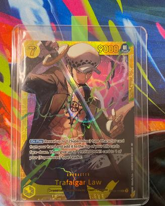 Carta One Piece TCG - Trafalgar Law (OP10-119 SEC)