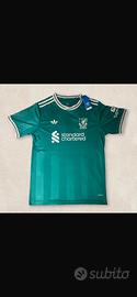 Maglia da calcio Liverpool verde L-Non ufficiale