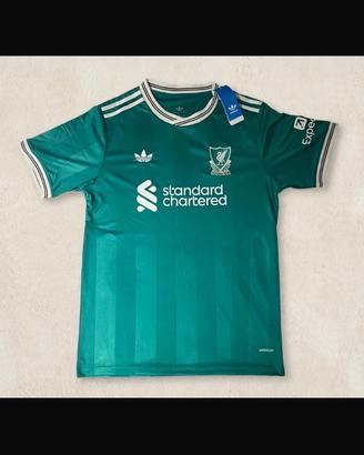 Maglia da calcio Liverpool verde L-Non ufficiale