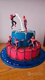 Torta compleanno Spiderman